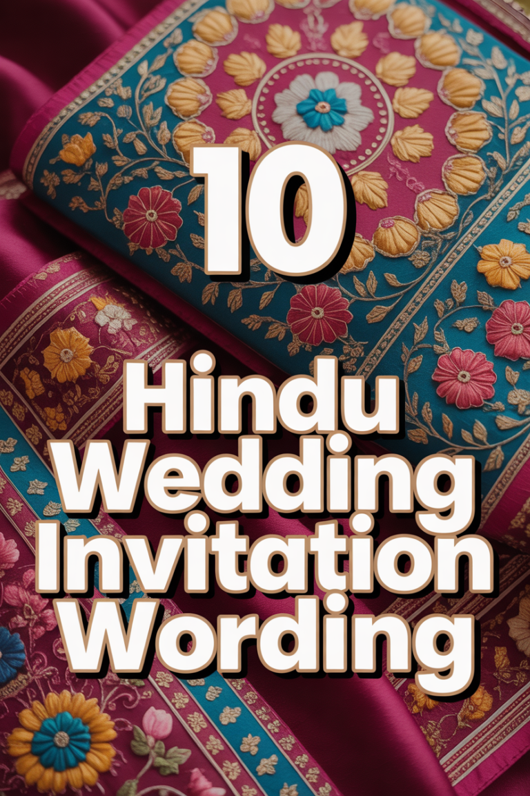 🙏 10 Hindu Wedding Invitation Wording