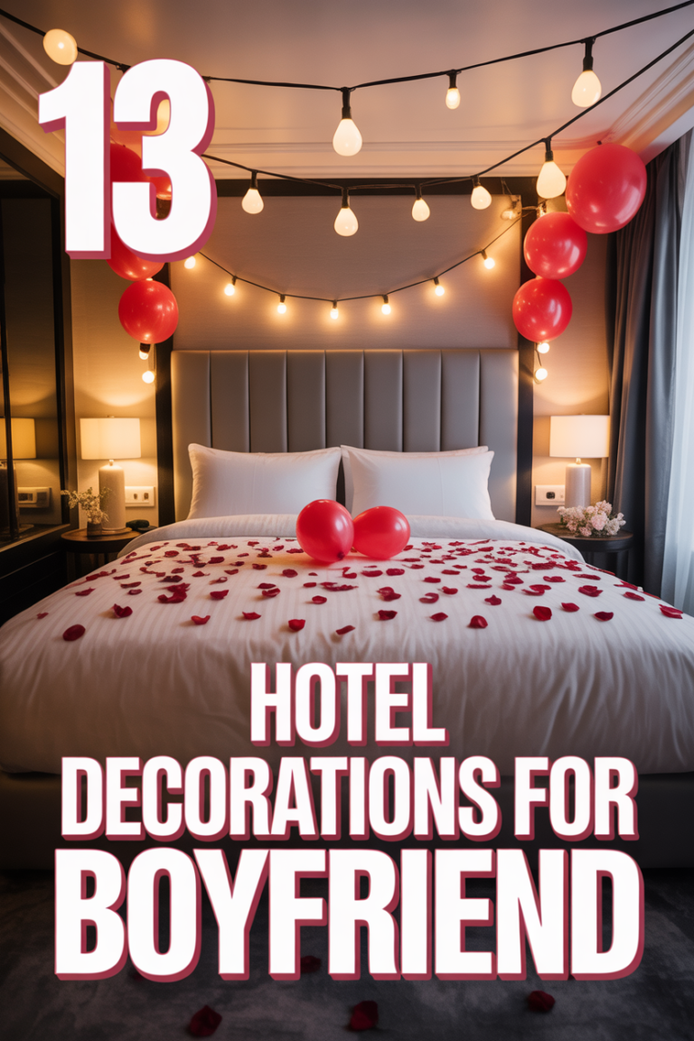 🎈 13 Hotel Decorations For Boyfriend