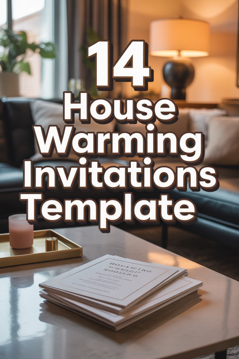 🏡 14 House Warming Invitations Template