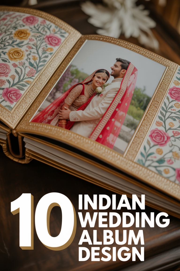 📸 10 Indian Wedding Album Design