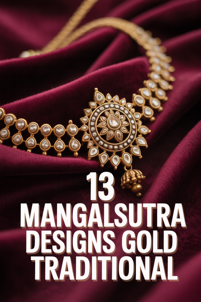 ✨ 13 Mangalsutra Designs Gold Traditional