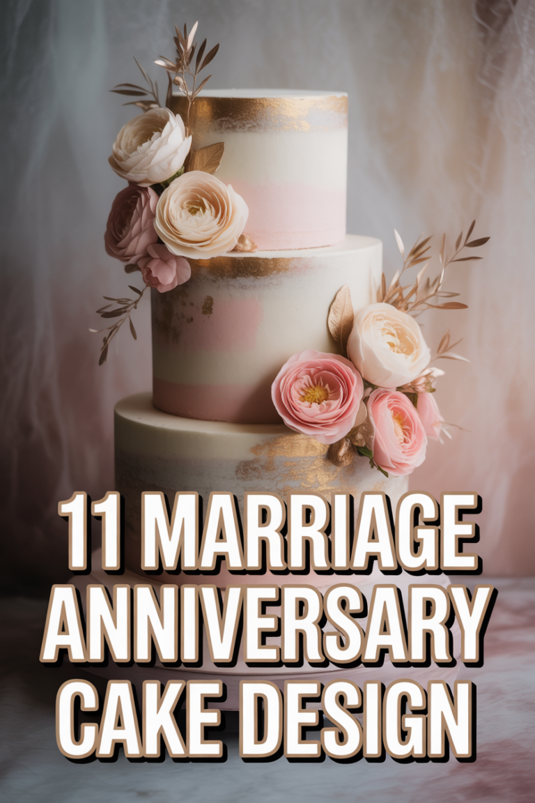 🍰 11 Marriage Anniversary Cake Design