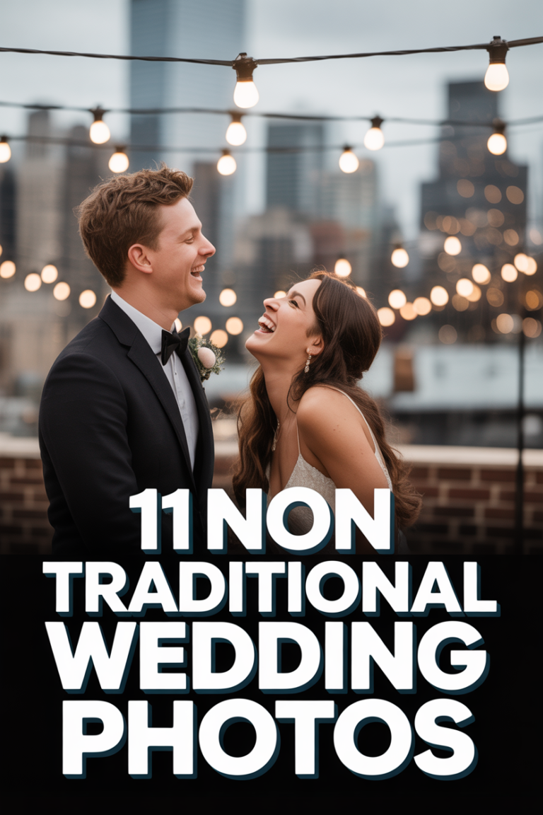 📸 11 Non Traditional Wedding Photos