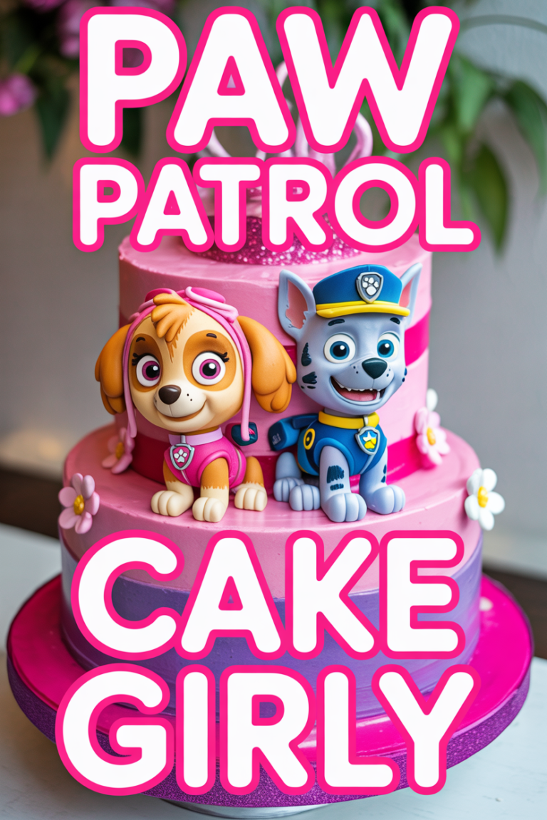 Paw Patrol Cake Girly