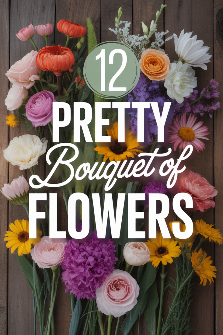 💐 12 Pretty Bouquet Of Flowers