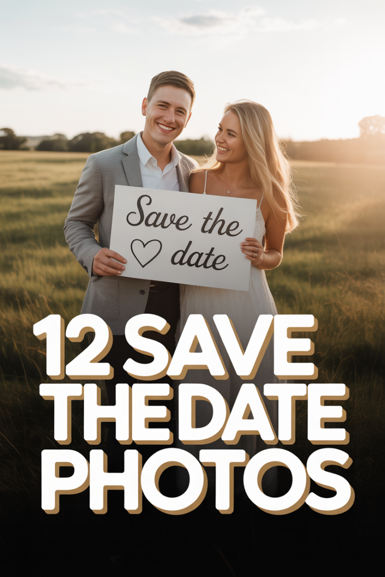 📸 12 Save The Date Photos