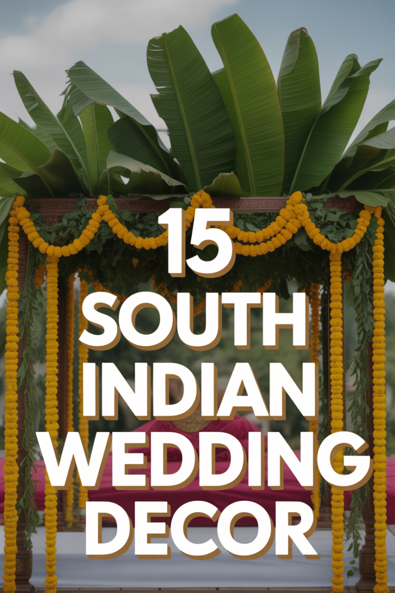 🪷 15 South Indian Wedding Decor