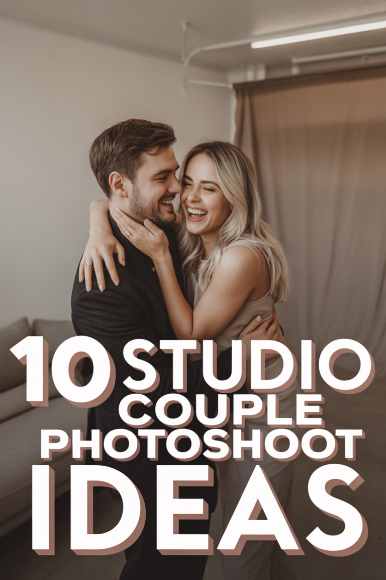 📸 10 Studio Couple Photoshoot Ideas