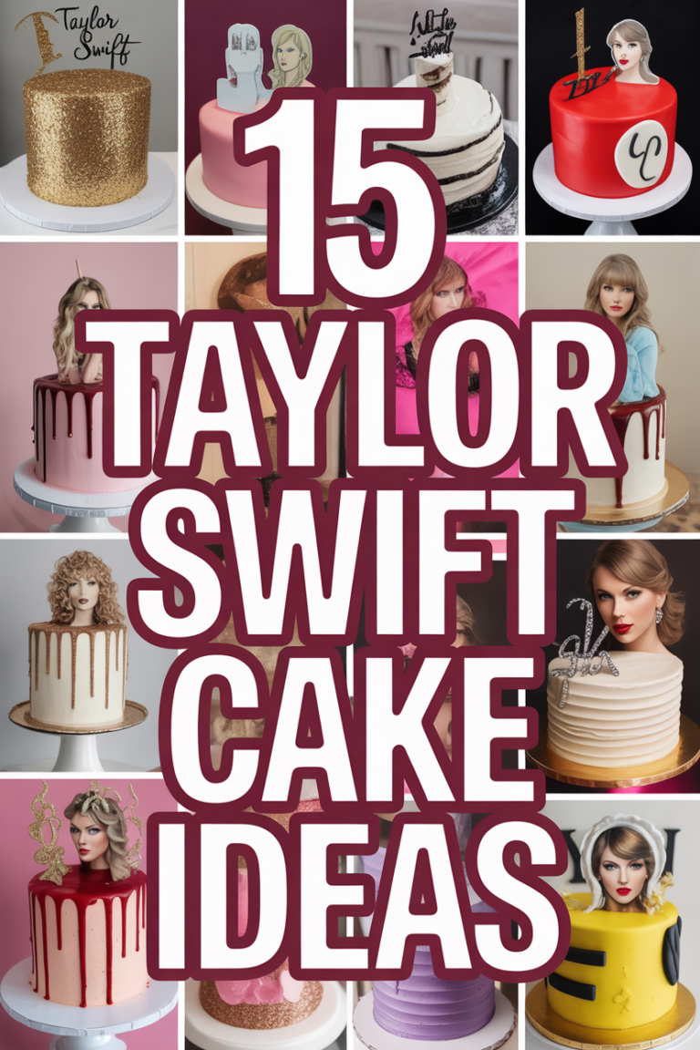 🍰 15 Taylor Swift Cake Ideas