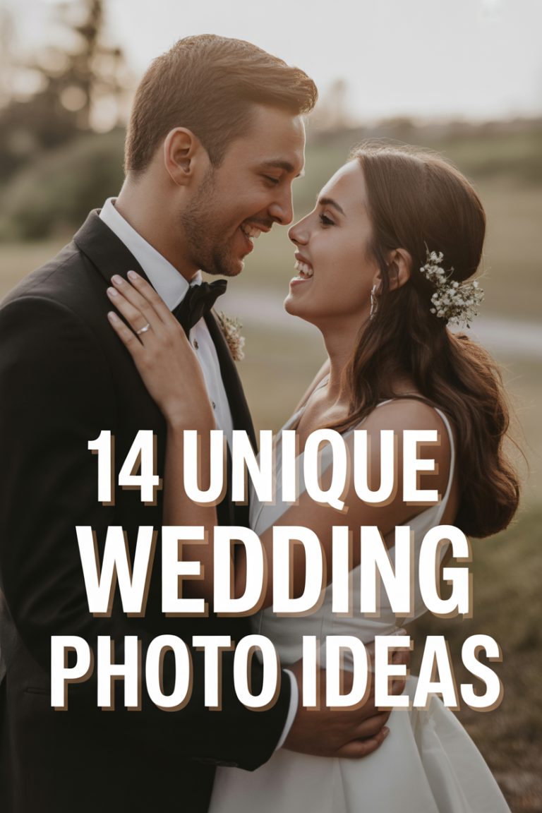 📸 14 Unique Wedding Photo Ideas