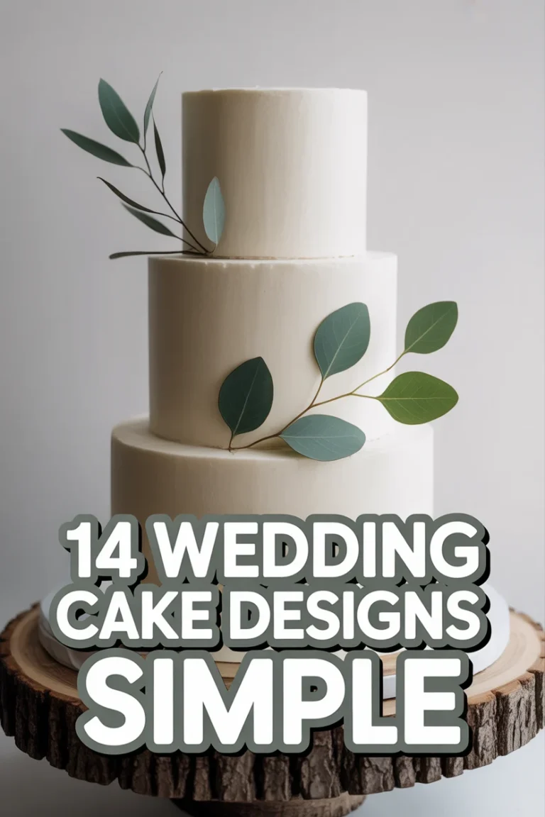 🍰 14 Wedding Cake Designs Simple