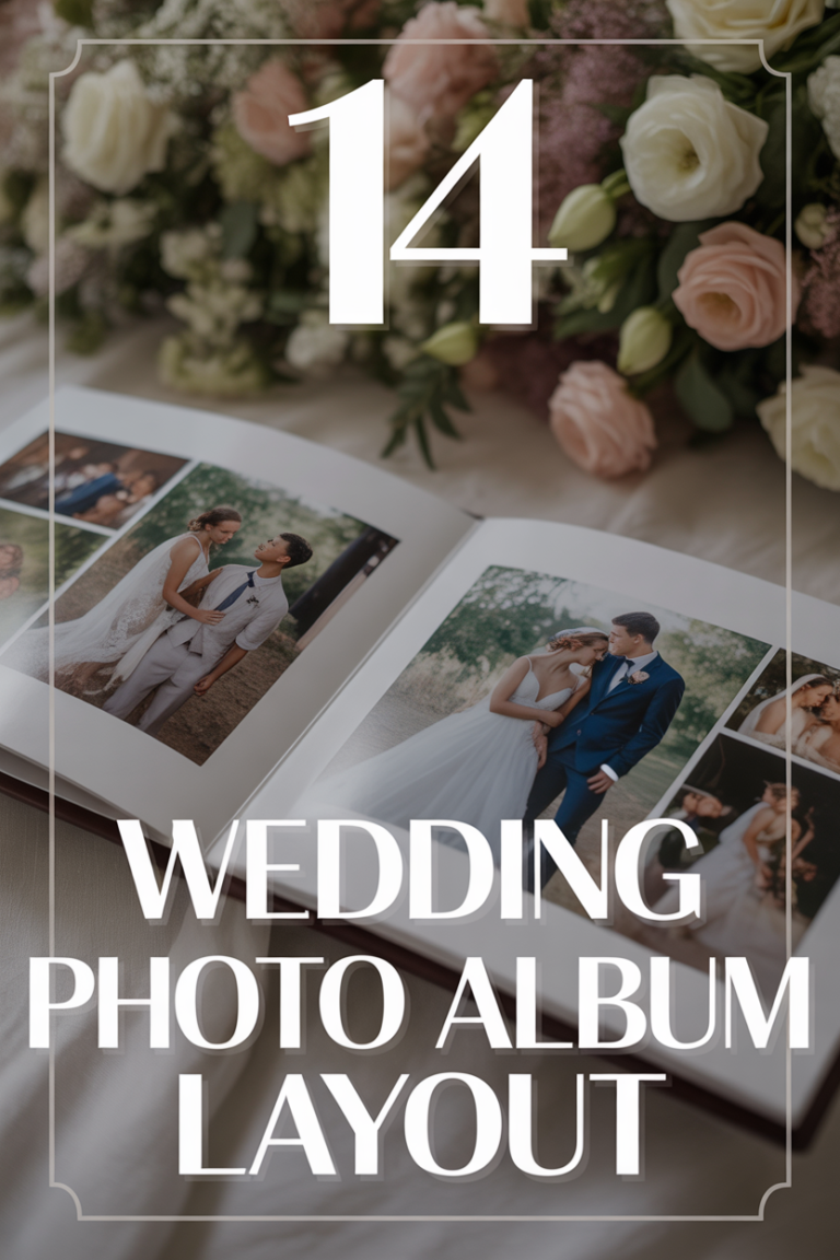 📸 14 Wedding Photo Album Layout