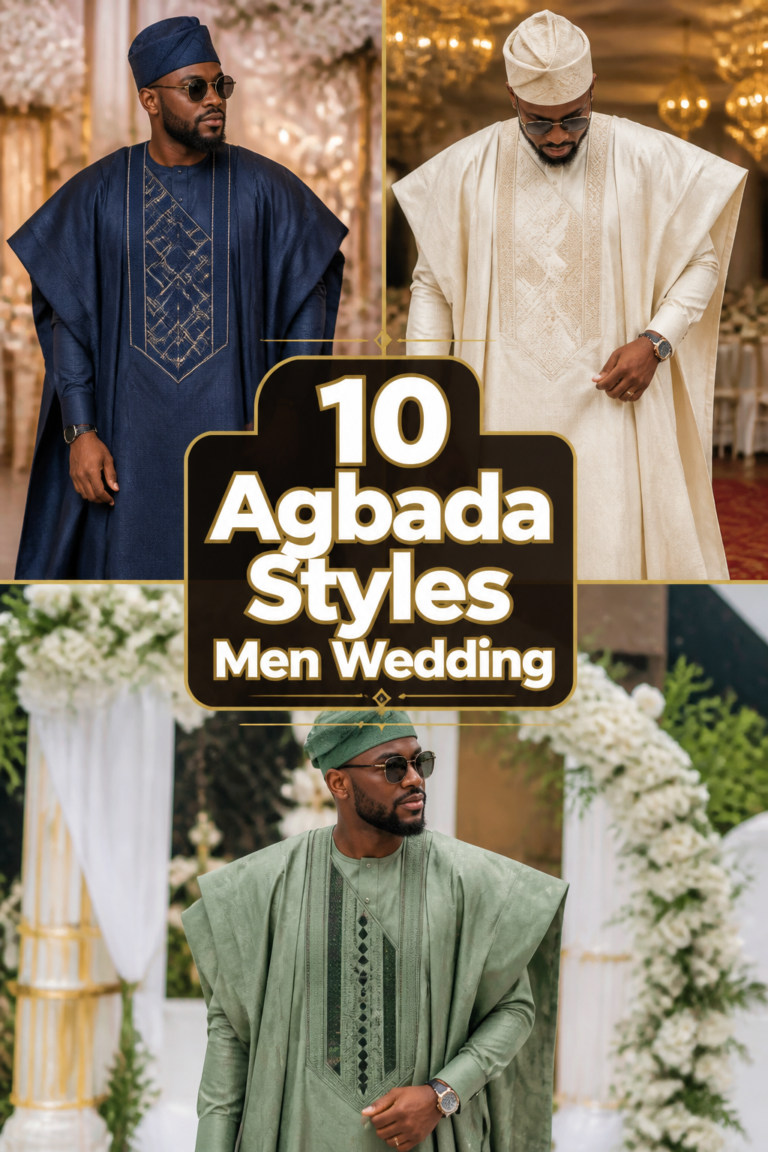 👑 10 Agbada Styles Men Wedding