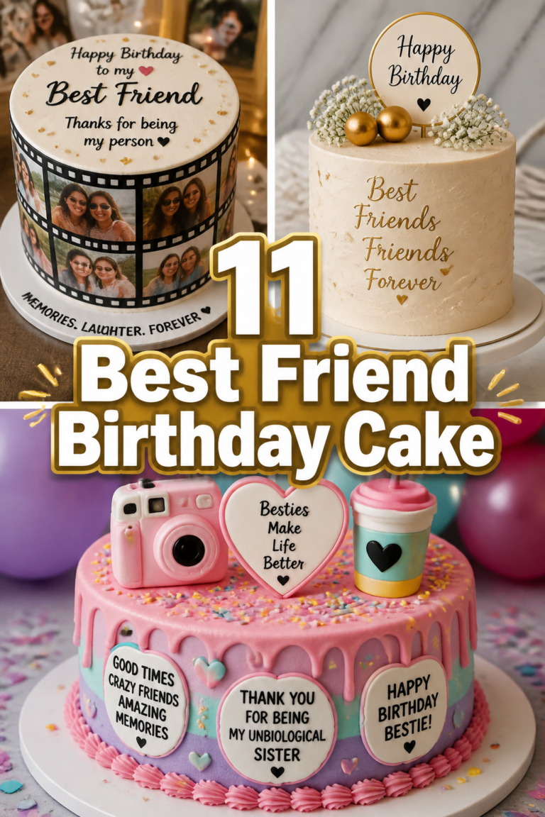 🎂 11 Best Friend Birthday Cake