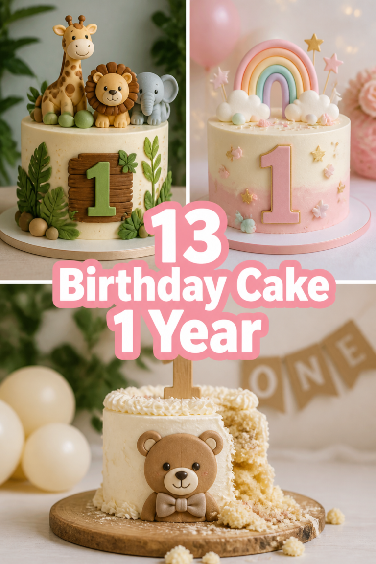 🎂 13 Birthday Cake 1 Year