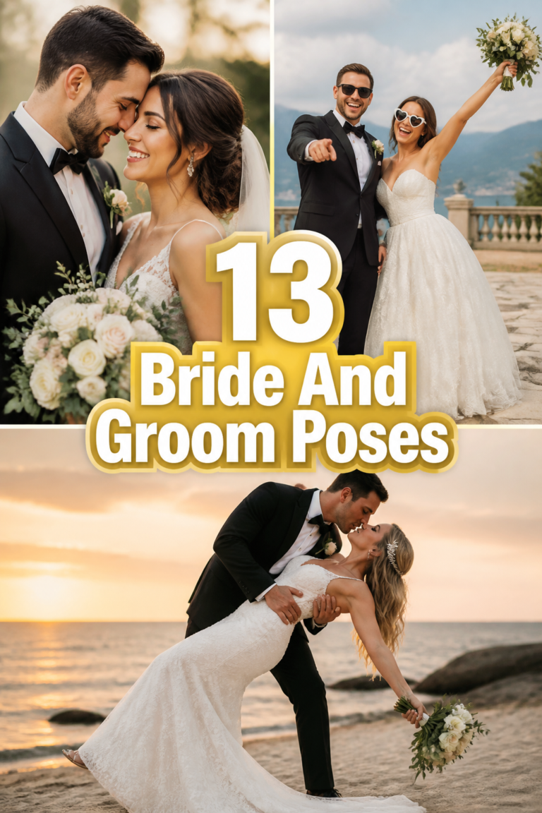 📸 13 Bride And Groom Poses