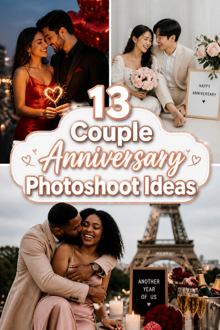 ❤️ 13 Couple Anniversary Photoshoot Ideas