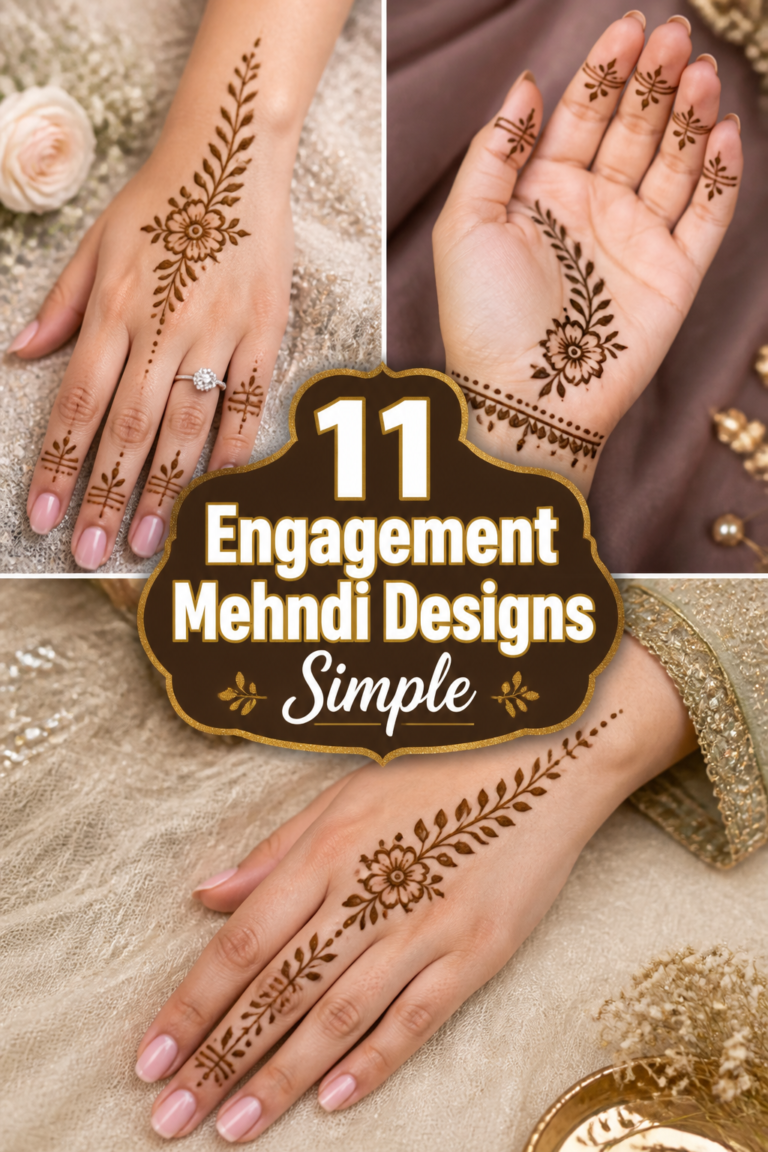 💍 11 Engagement Mehndi Designs Simple