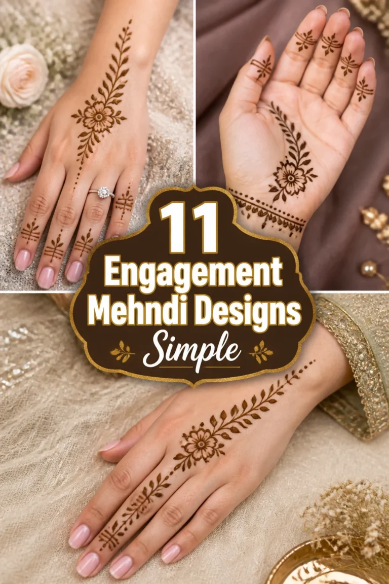 💍 11 Engagement Mehndi Designs Simple