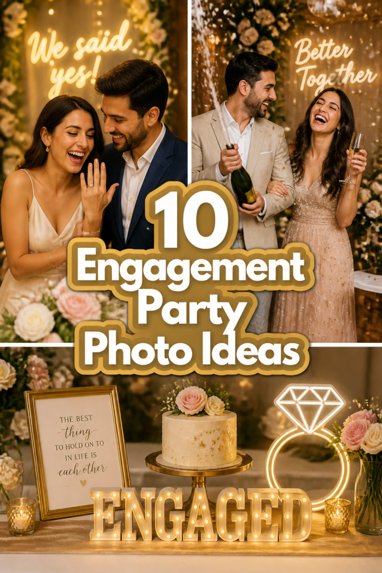 💍 10 Engagement Party Photo Ideas