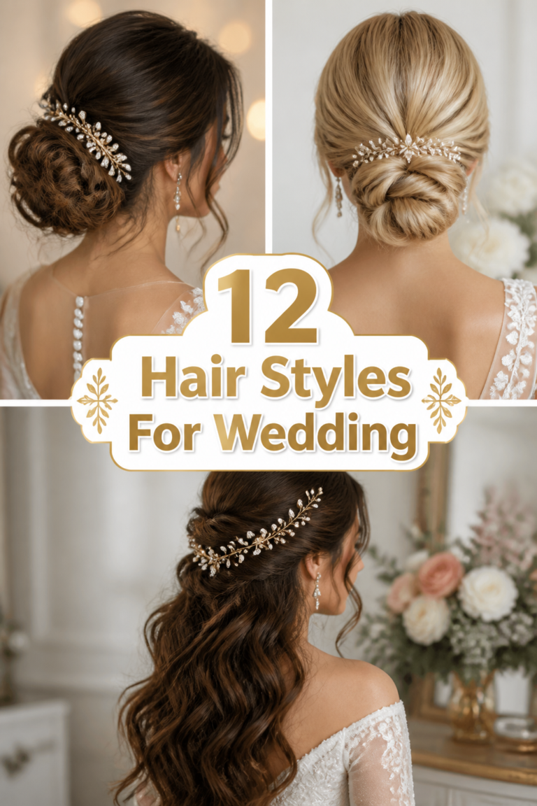 👰‍♀️ 12 Hair Styles For Wedding
