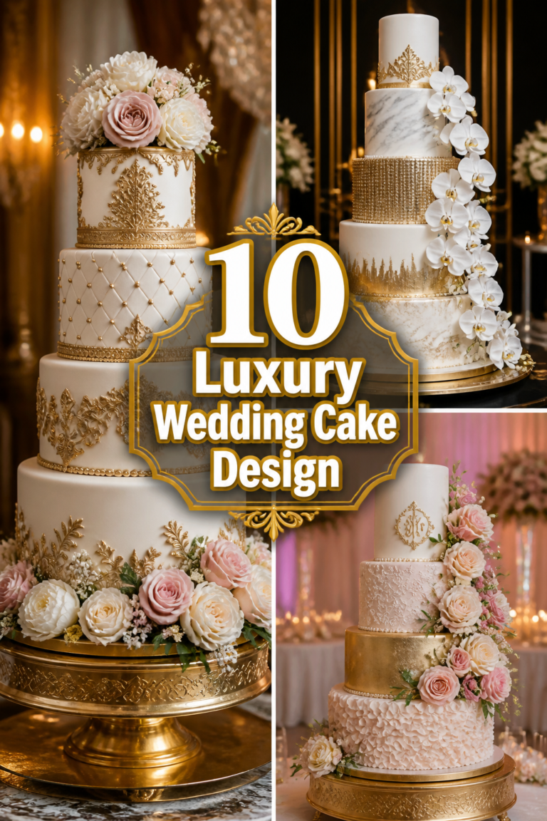 🎂 10 Luxury Wedding Cake Design