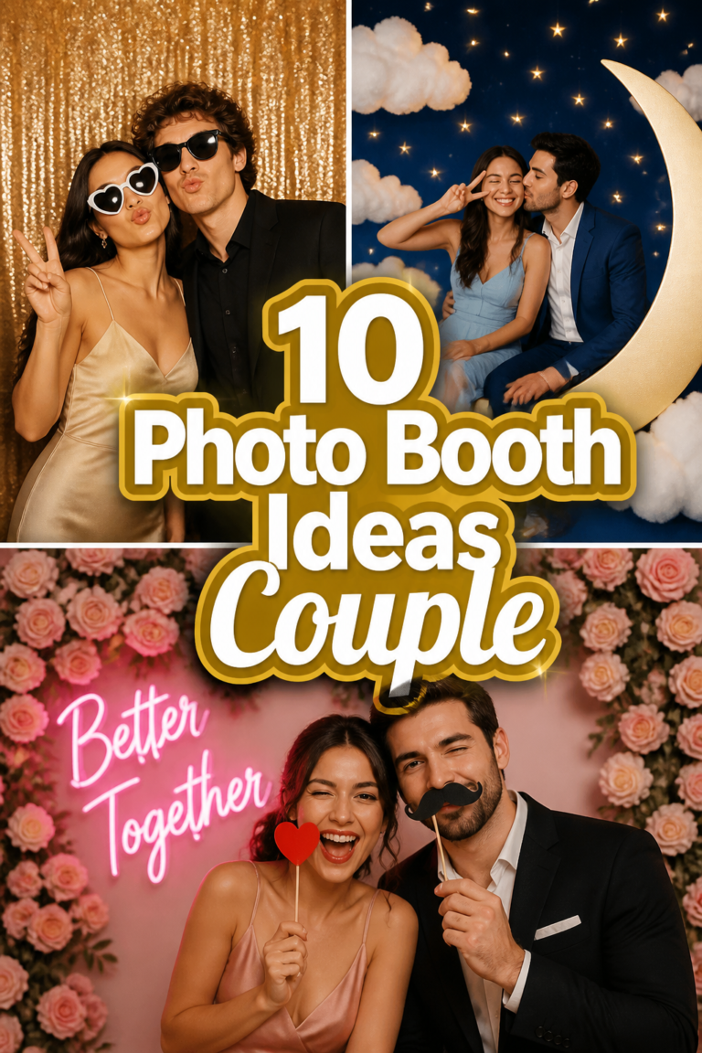 📸 10 Photo Booth Ideas Couple