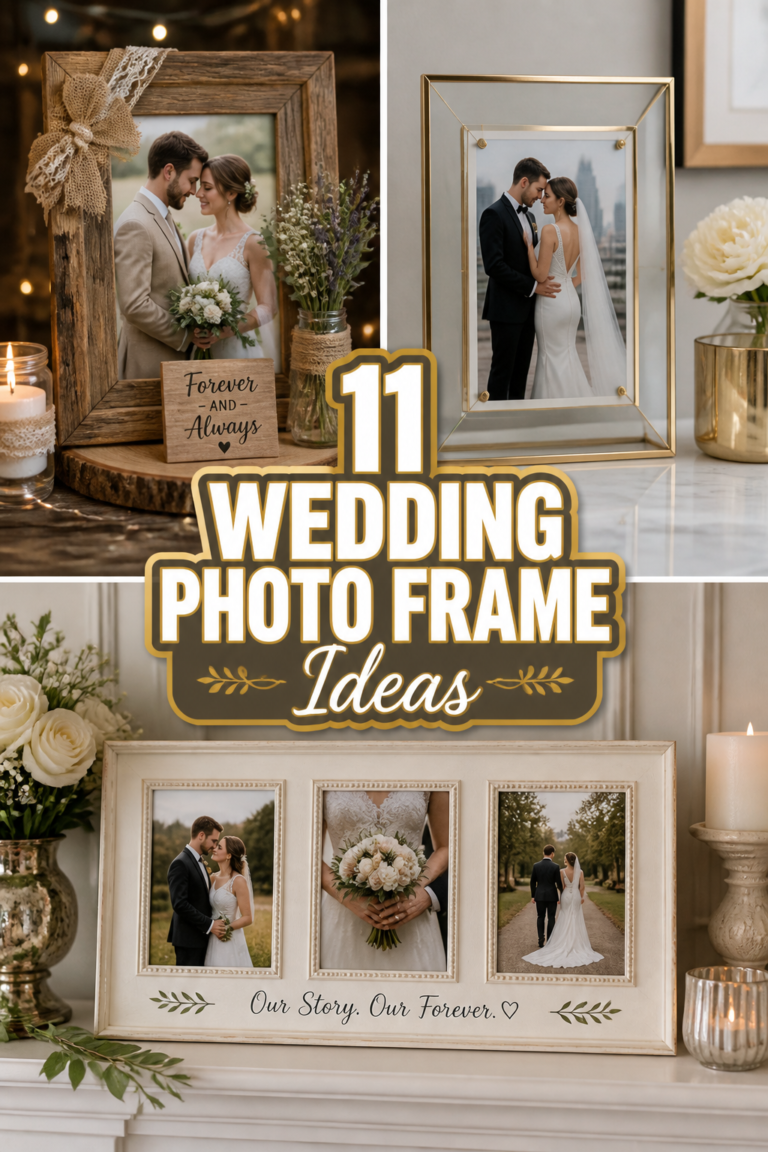 📸 11 Wedding Photo Frame Ideas