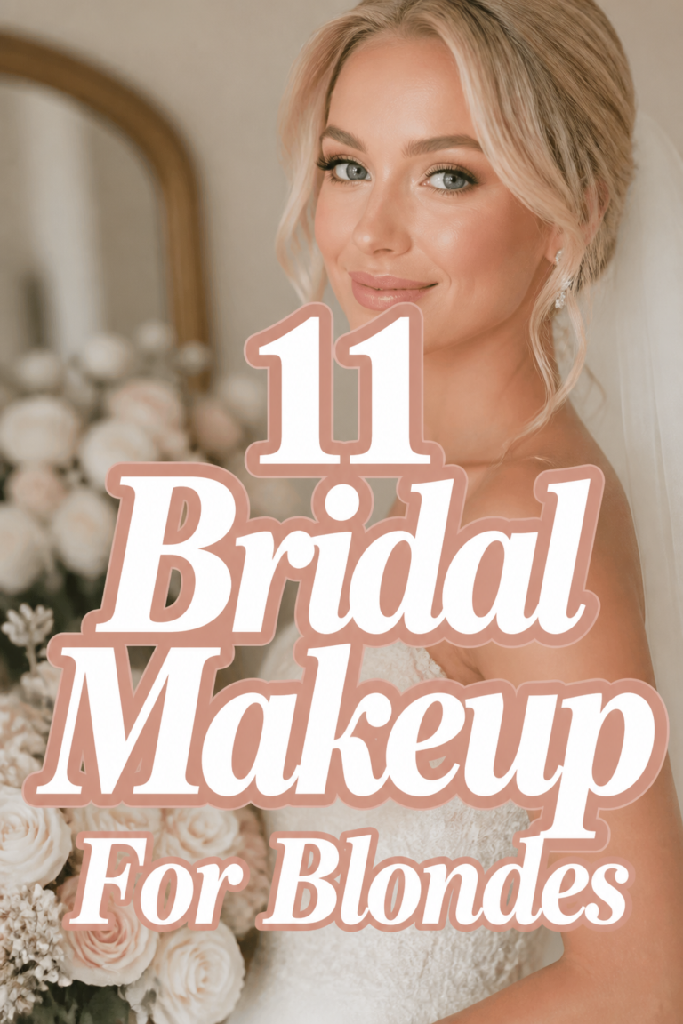 💍 11 Bridal Makeup For Blondes