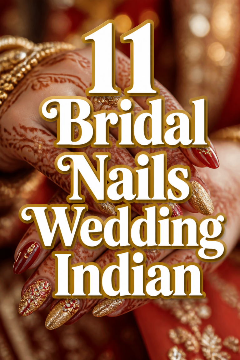 💅 11 Bridal Nails Wedding Indian