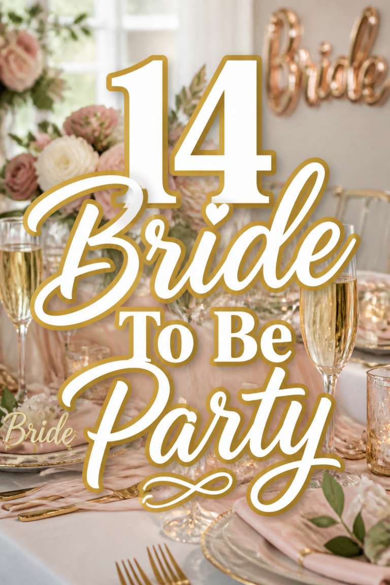 💍 14 Bride To Be Party