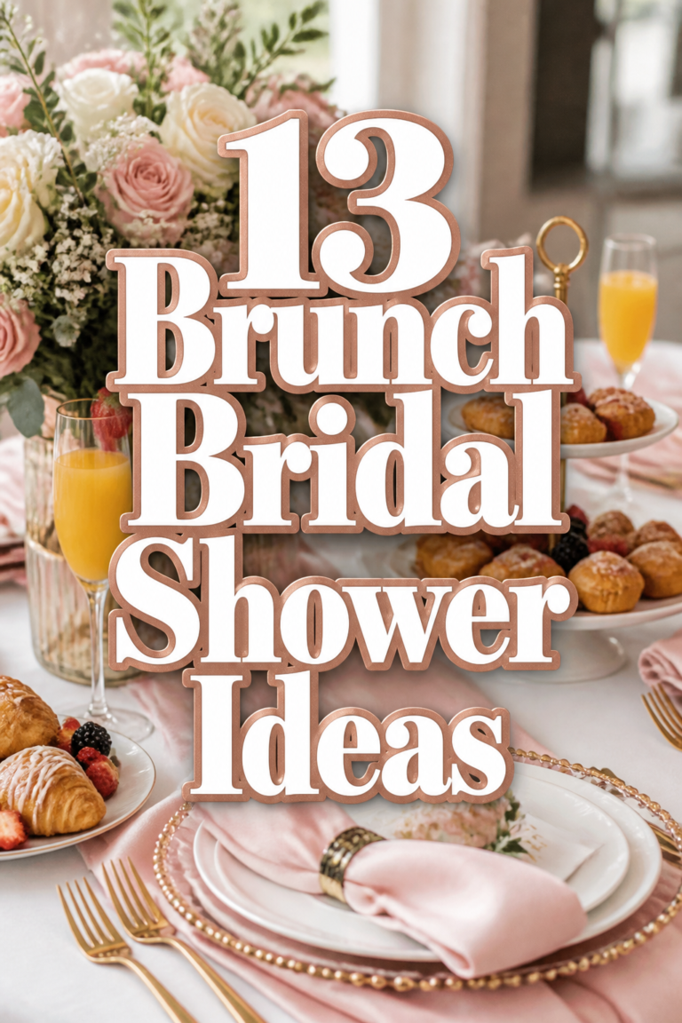 🎏 13 Brunch Bridal Shower Ideas