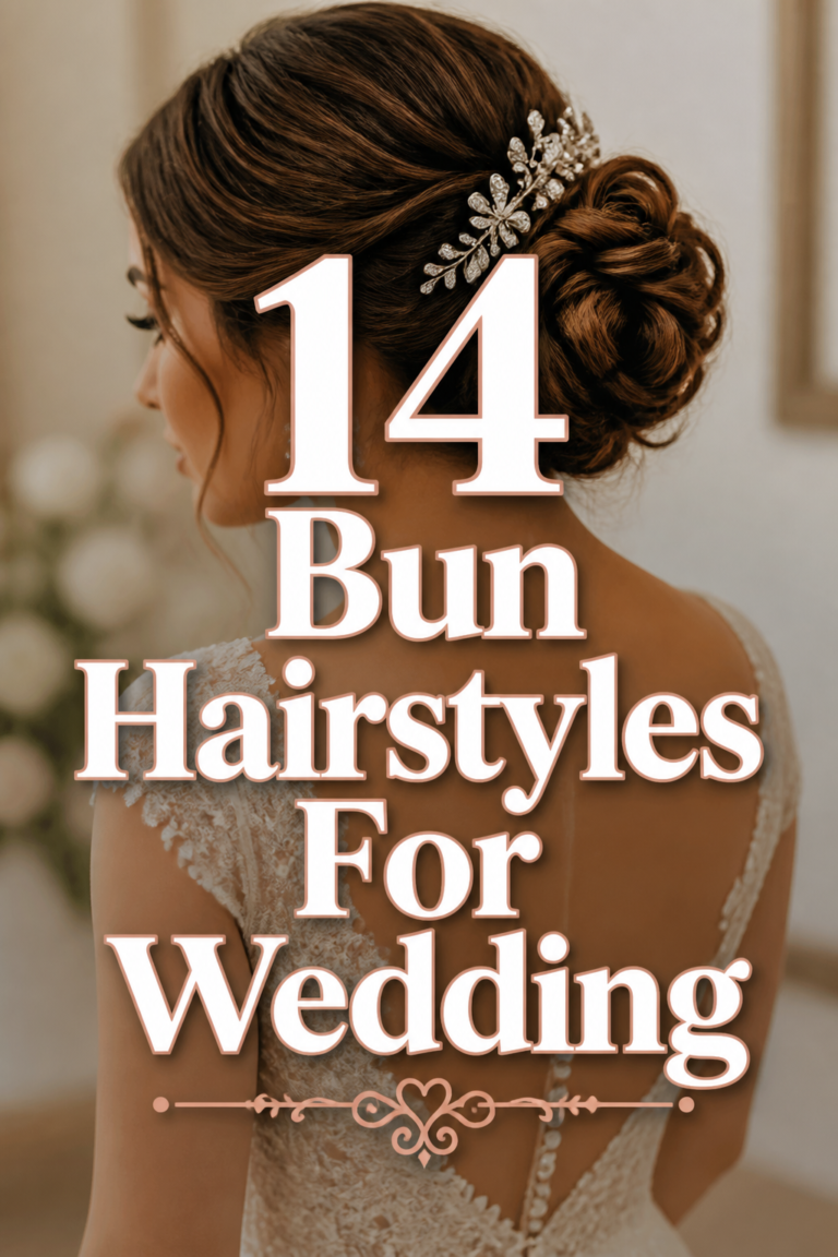 👰‍♀️ 14 Bun Hairstyles For Wedding