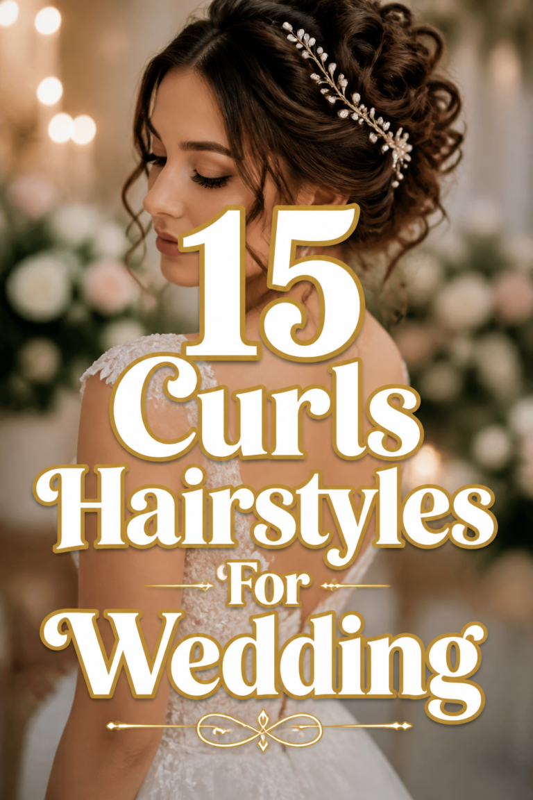 💐 15 Curls Hairstyles For Wedding