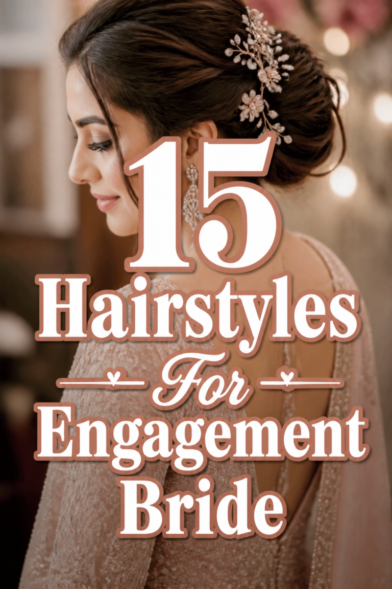 💍 15 Hairstyles For Engagement Bride