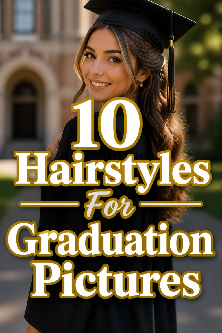 🎓 10 Hairstyles For Graduation Pictures