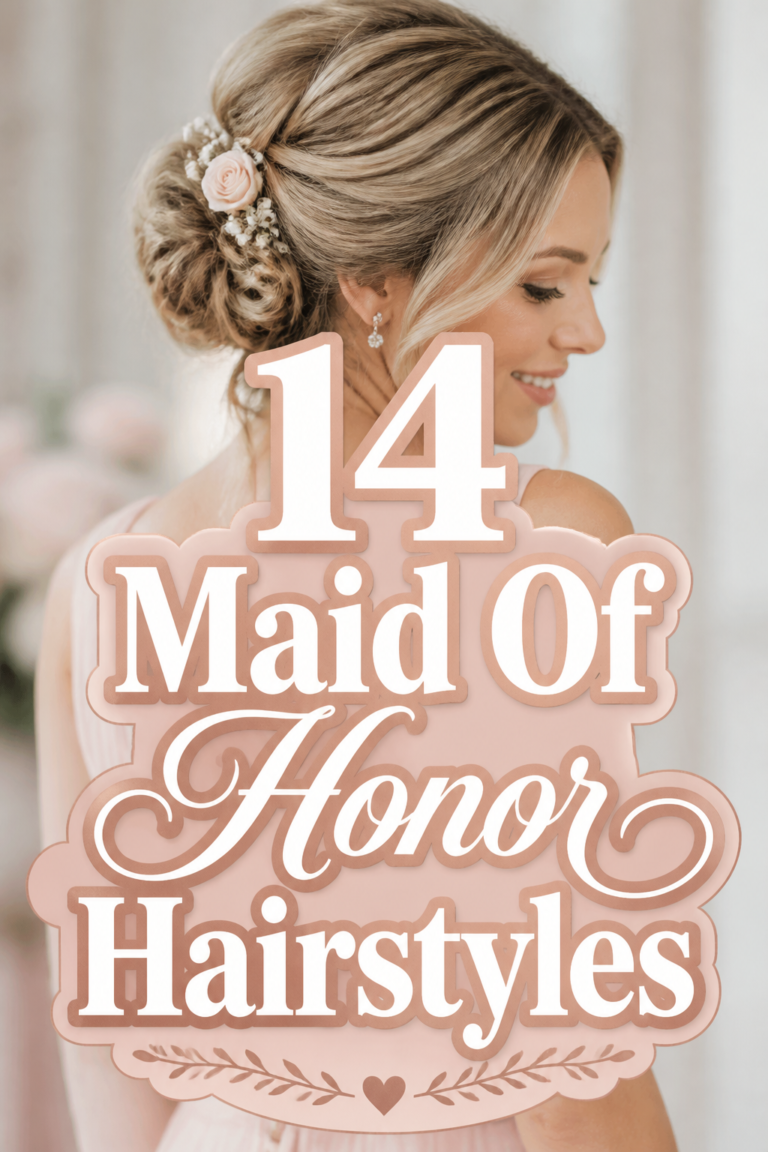🎀 14 Maid Of Honor Hairstyles