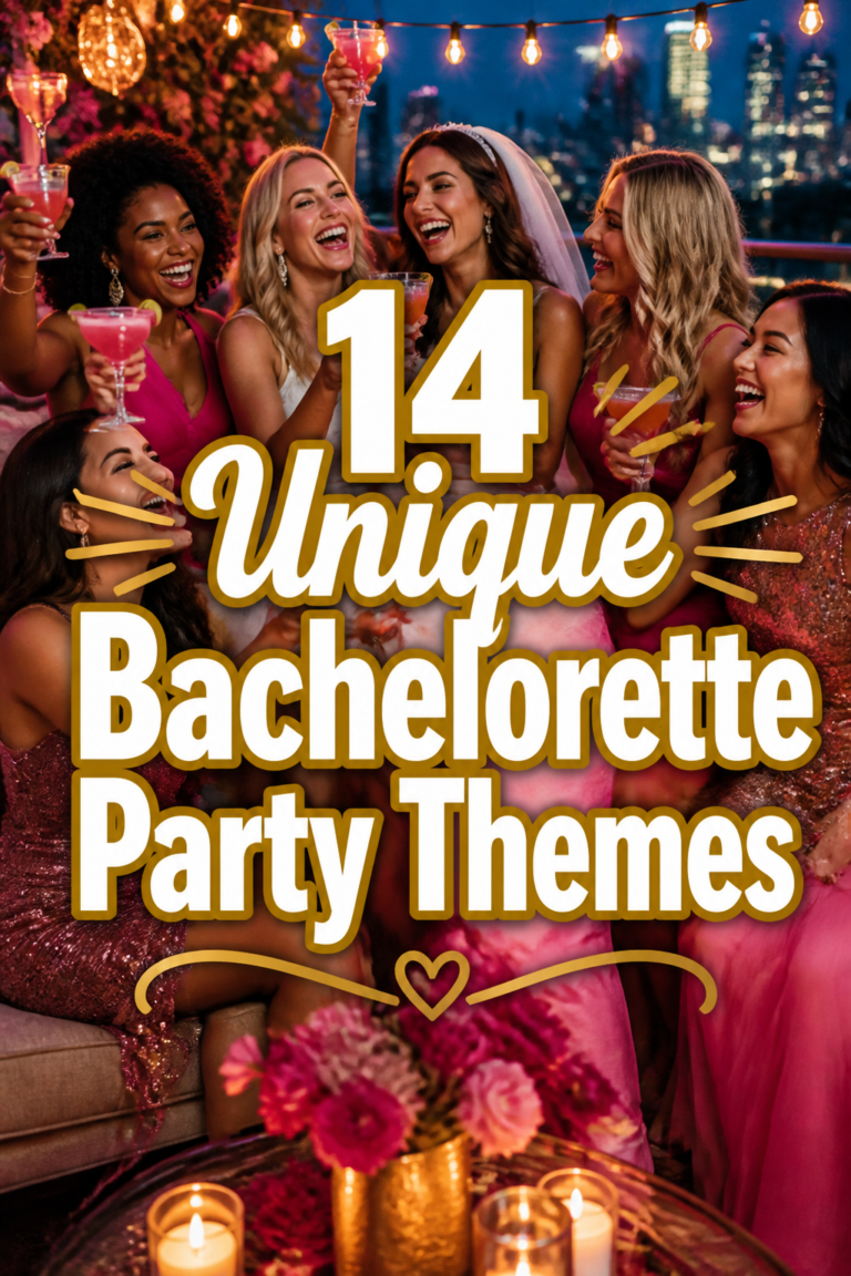 ✨ 14 Unique Bachelorette Party Themes