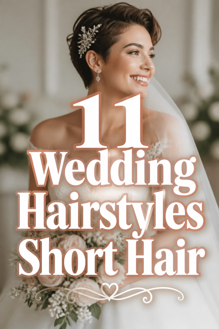 👰‍♀️ 11 Wedding Hairstyles Short Hair