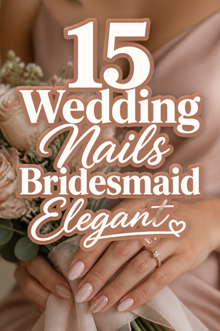 💅 15 Wedding Nails Bridesmaid Elegant