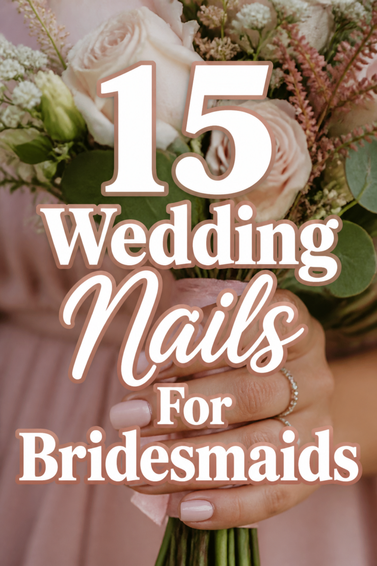 💅 15 Wedding Nails For Bridesmaids